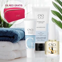 CND Home Care Kit in Red Beauty Bag - Hånd og negl beauty bag