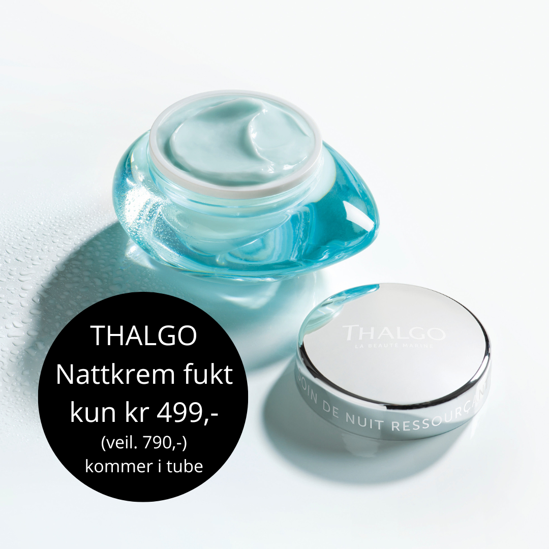 tilbud THALGO Source Marine Revitalising Nighet Cream, 50 ml tube - fuktighetsgivende nattkrem i tube