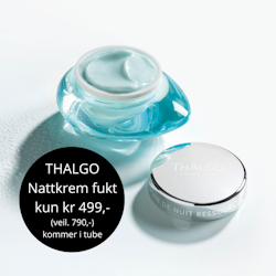 tilbud THALGO Source Marine Revitalising Nighet Cream, 50 ml tube - fuktighetsgivende nattkrem i tube
