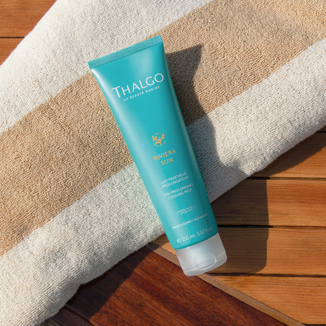 THALGO Tan Prolonging Cooling Milk, 150 ml - Forlenger brunfarge og roer ned huden