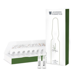 Janssen Cosmetics CHILL - CBD Calming Fluid 7 x 2 ml - 7 dager ampullekur beroligende