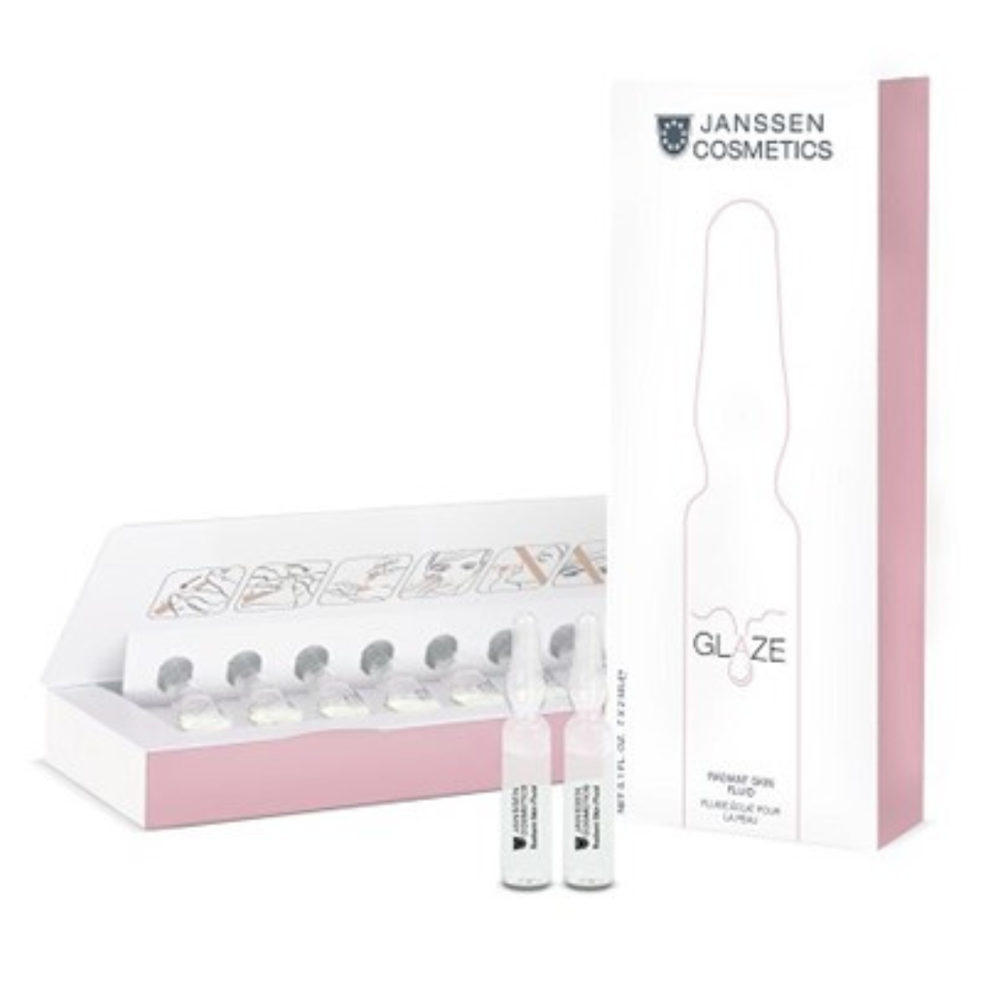 Janssen Cosmetics GLAZE - Radiant Skin Fluid 7 x 2 ml - ampuller glød
