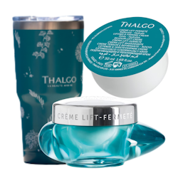 Thalgo kampanje - LIFT - Krem, refill og Thalgo drikkekopp