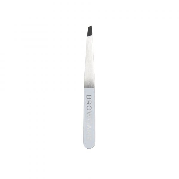 Browgame Cosmetics Prodnr. BG10014 Original Tweezer Slanted White