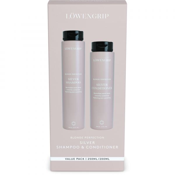 Löwengrip Blonde Perfection - Silver Shampoo & Conditioner Value Pack  250/200ml
