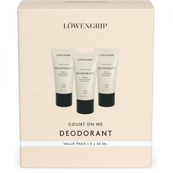 Löwengrip Count On Me Deo 3-pack 3x50ml