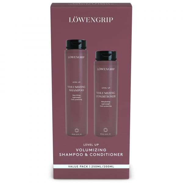 Löwengrip Level Up - Volumizing Shampoo & Conditioner Value Pack  250/200ml