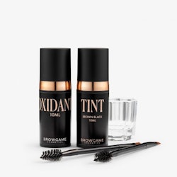 Browgame Cosmetics Lash & Brow Tint - permanent vippefarge - Brown Black