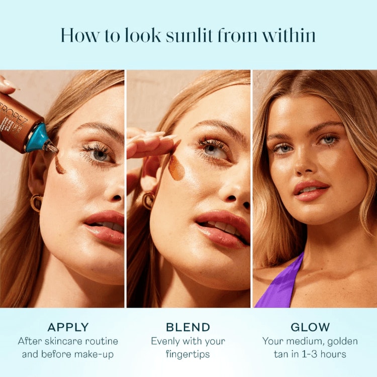 St. Tropez Sunlit Self Tan 30 ml - effektive selbruningsdråper