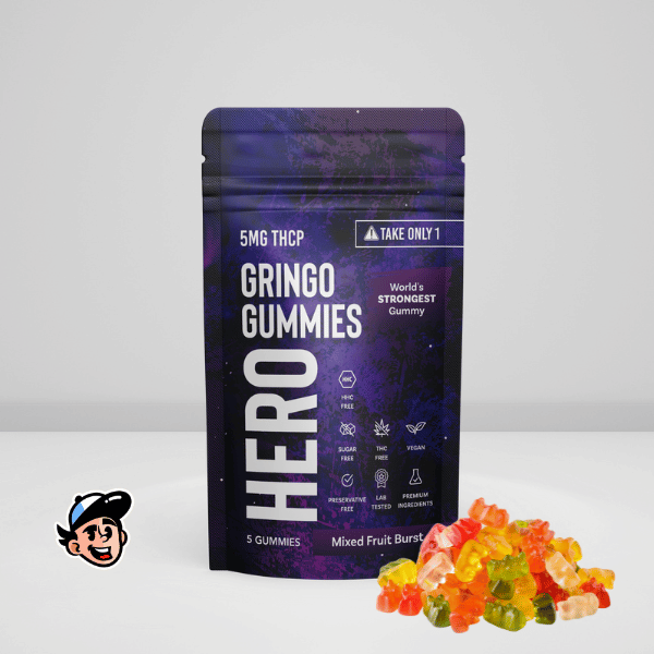 GRINGO GUMMIES THCJD GUMMIES EXTRA STRONG 5 PACK