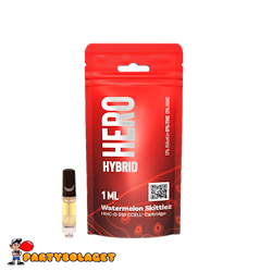 HHC-O/THCP Cartridge HERO Watermelon Skittlez 1ML