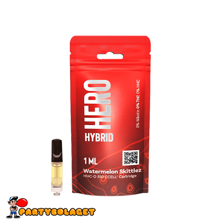 HHC-O/THCP Cartridge HERO Watermelon Skittlez 1ML