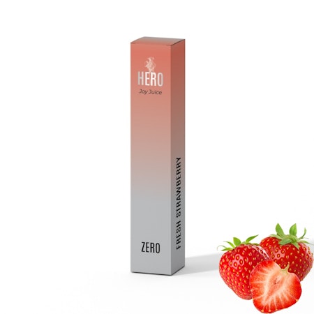 THC-P/HHC-O Engångs Vape HERO Fresh Strawberries 95%