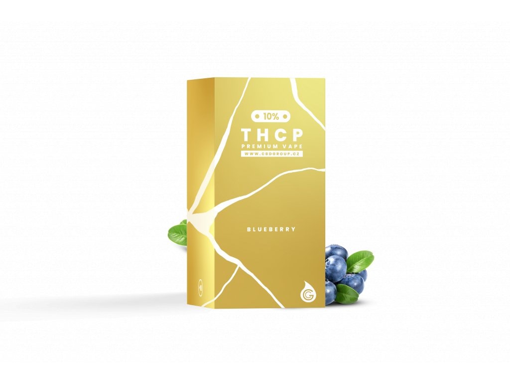 THC-P Engångs Vape Blueberry 10%