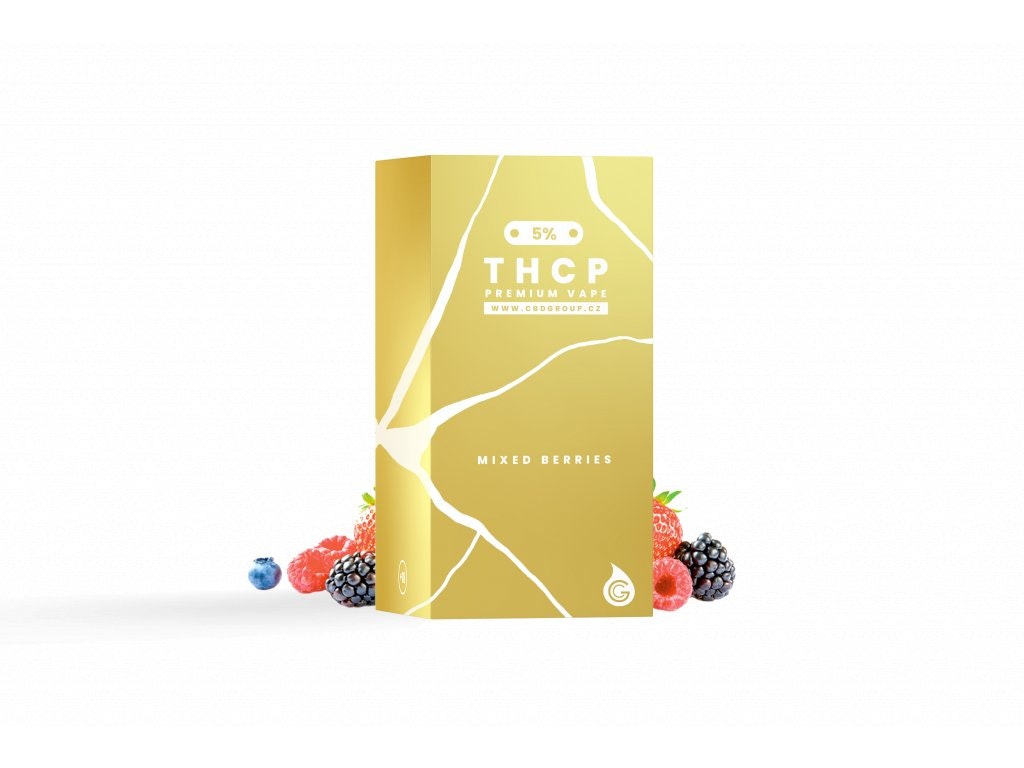 THC-P Engångs Vape Mixed Berries 5%