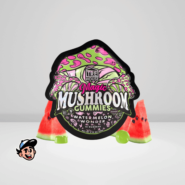 Trehouse Mushroom Gummies Watermelon Wonder