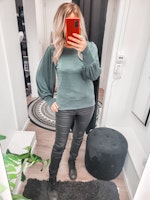 Skinnbyxa svart