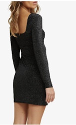 Leila lurex dress