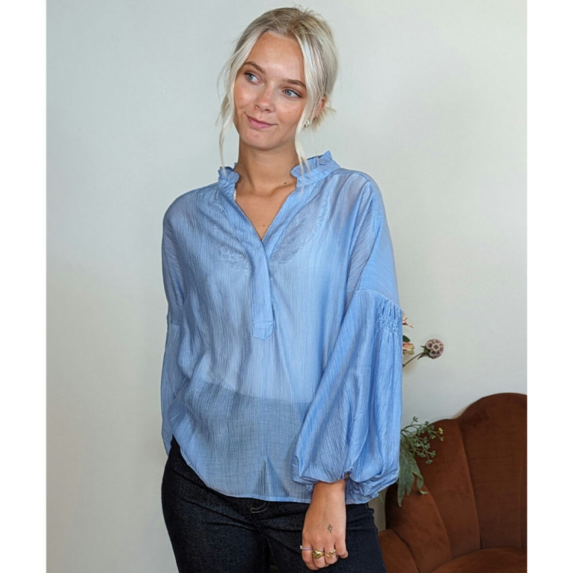 Kendra frill shirt