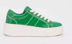 Gröna sneakers