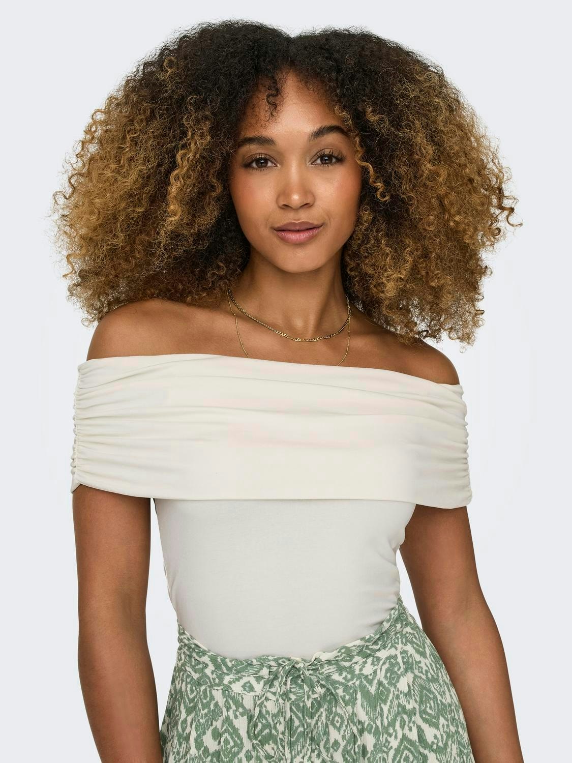 Off shoulder topp
