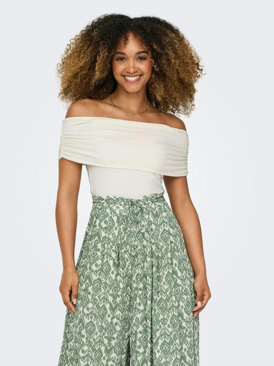 Off shoulder topp