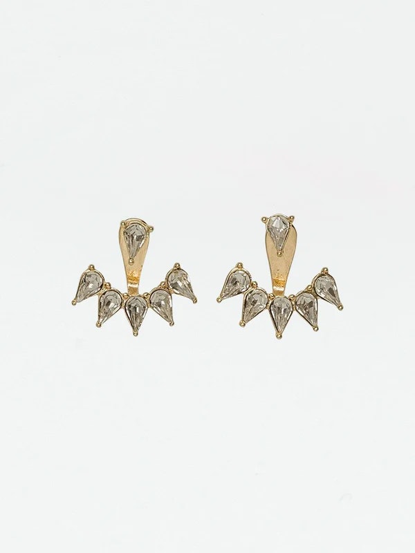 Shining row earring