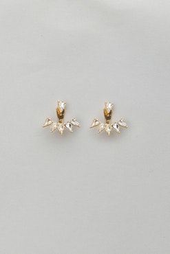 Shining row earring