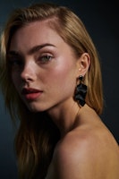 Leaf earrings 4 leaves