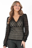 Carmen lace topp
