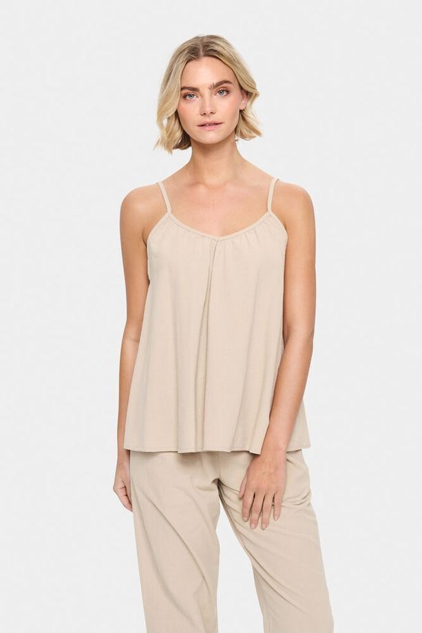 Zalinda Strap Top