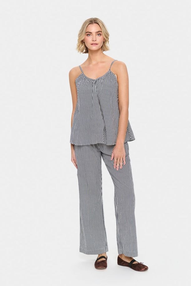 Zalinda Stripe Strap Top