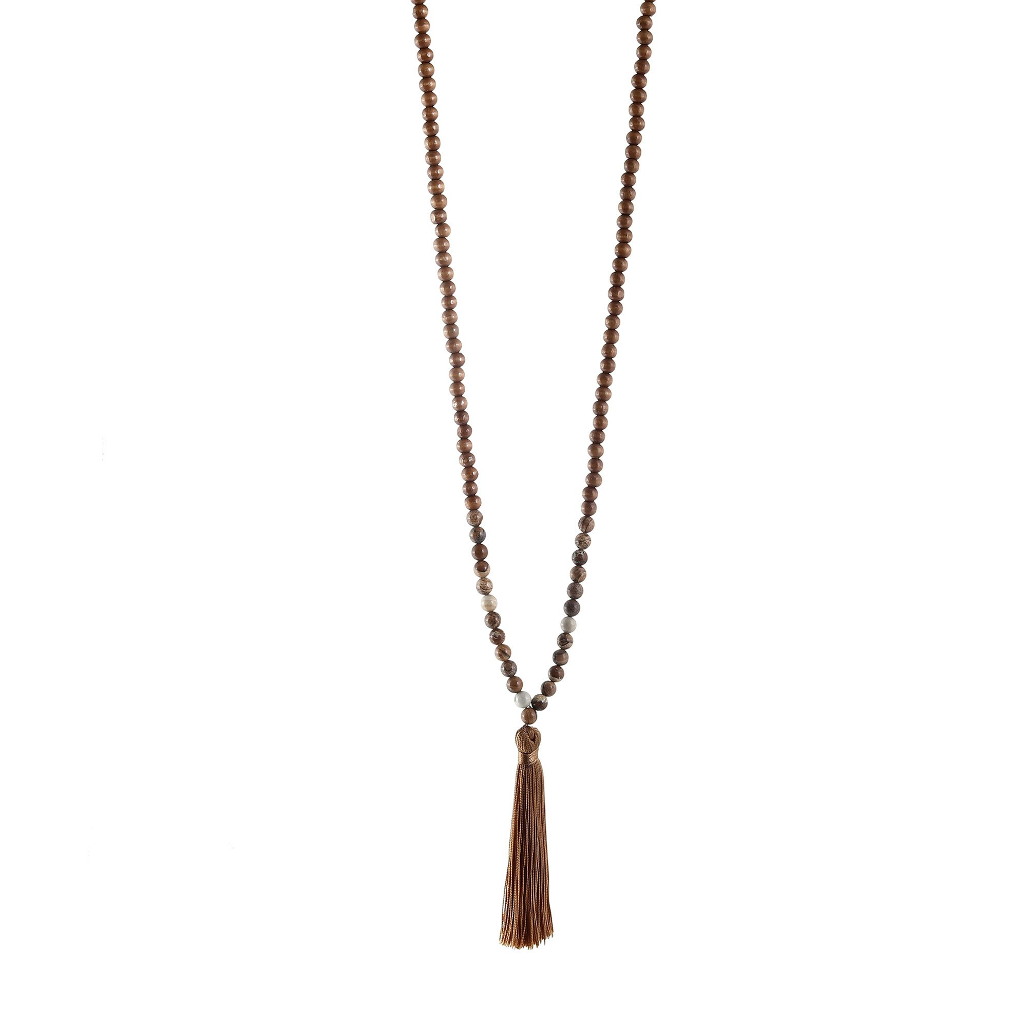 Halsband med tofs