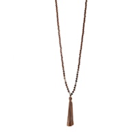 Halsband med tofs