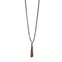 Halsband med tofs