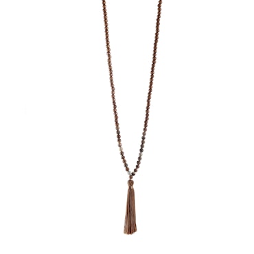 Halsband med tofs