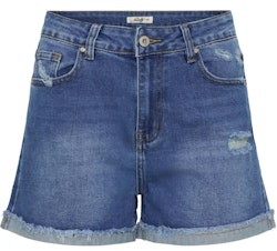 Mörka jeansshorts