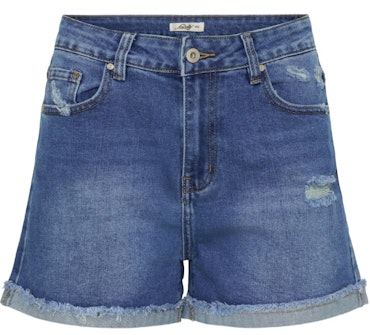 Mörka jeansshorts