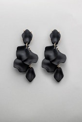 Leaf earrings clips