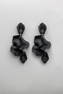 Leaf earrings clips
