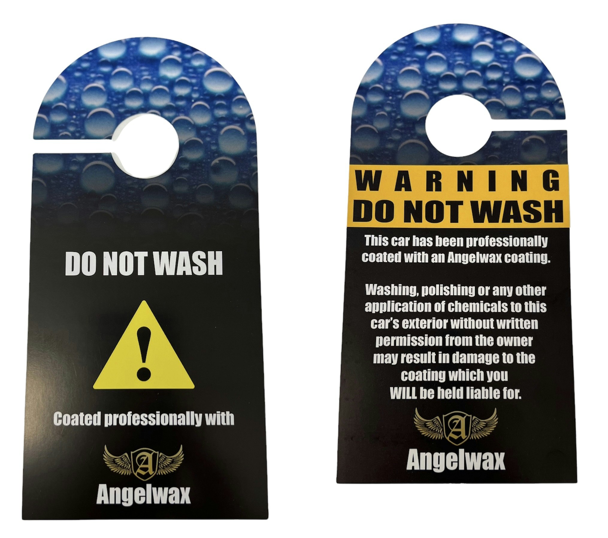 Angelwax - Do Not Wash dekal