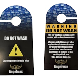 Angelwax - Do Not Wash dekal