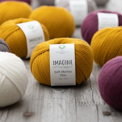Imagine wool Merino thin 50g-167m