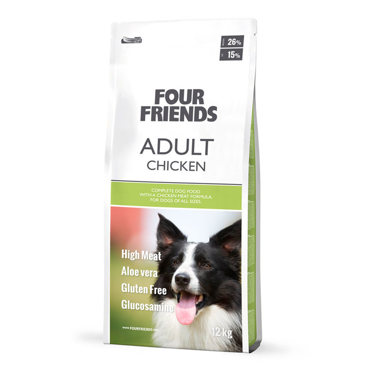 Four Friends Dog Adult Chicken