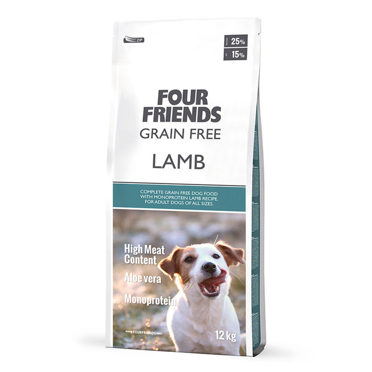 Four Friends Grain Free Lamb 12 kg