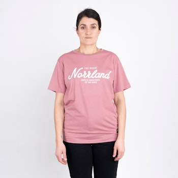 GREAT NORRLAND T-SHIRT - PINK DUST