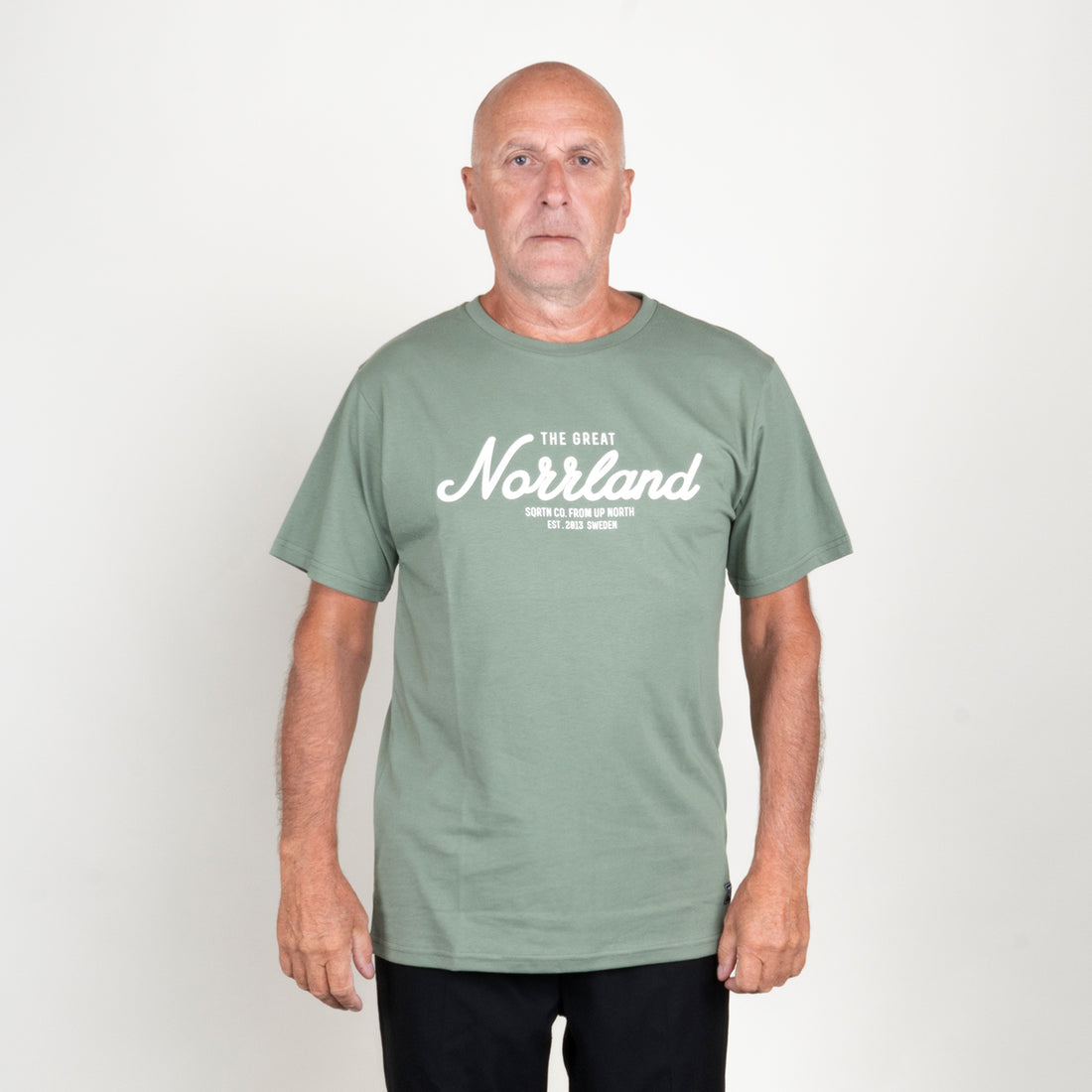 GREAT NORRLAND T-SHIRT - OLIVE DUST