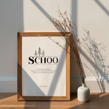 EKLIDS poster: "Schoo!"