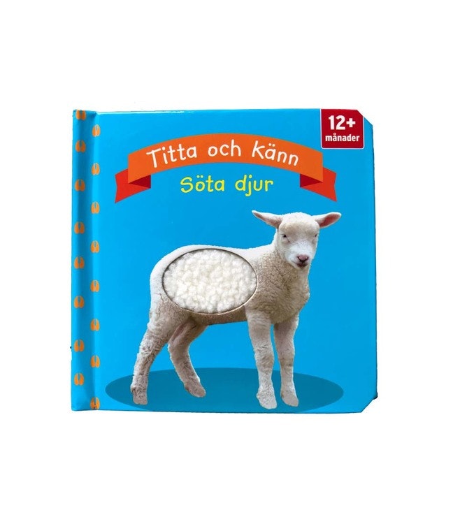Pekbok Titta och känn söta djur