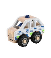 Polisbil i trä